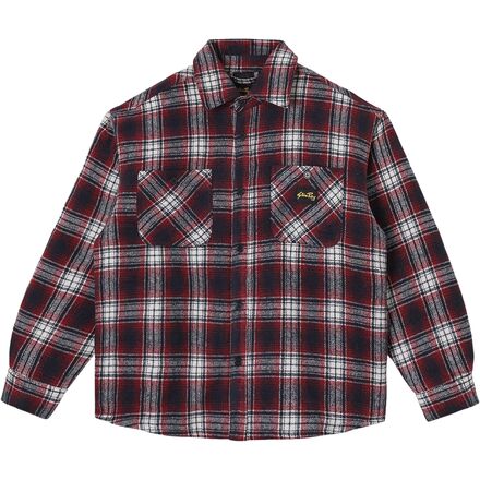 Quilted Plaid Overshirt - Women's