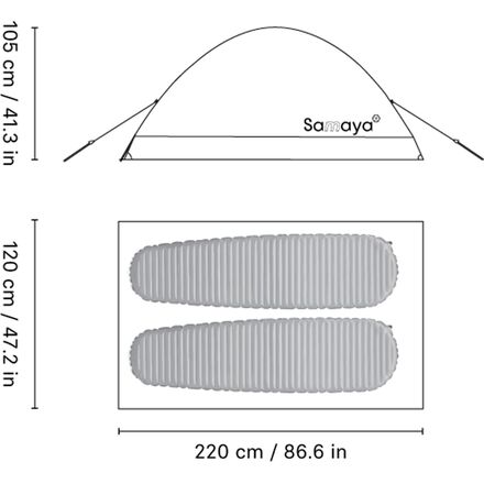 Samaya - Alpinist2 Tent: 2-Person 4-Season