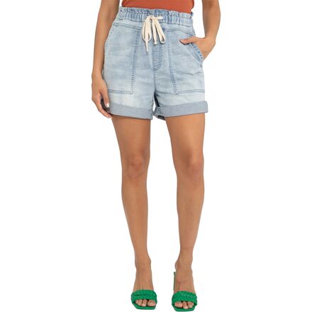 Sanctuary - Touring Pull On Short - Women's - Quartz Wash
