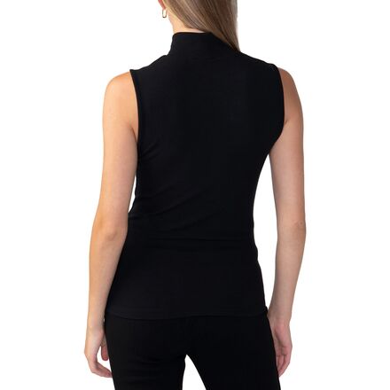 Sanctuary - Essential Sleeveless Mock Neck Tank Top - Women's