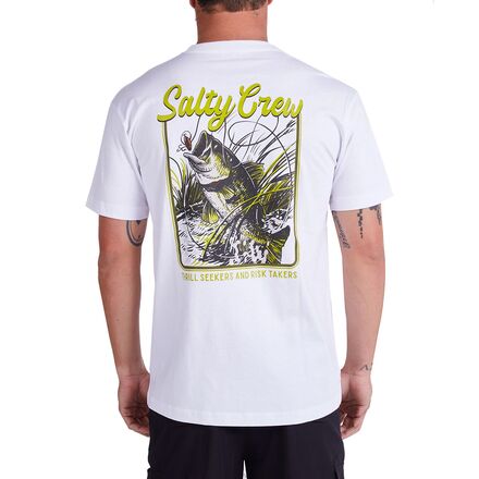 Salty Crew - Largemouth Premium Short-Sleeve T-Shirt - Men's - White
