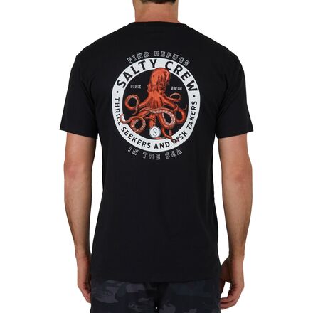 Salty Crew - Deep Reach Premium Short-Sleeve T-Shirt - Men's - Black