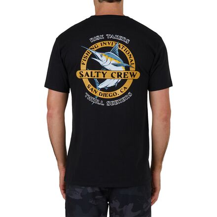 Salty Crew - Interclub Premium Short-Sleeve T-Shirt - Men's - Black