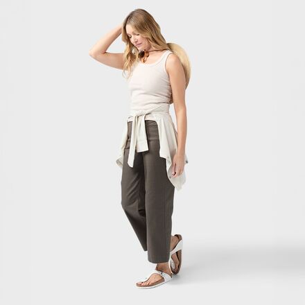 STIO - Rivet Wide Leg Canvas Pant - Women's