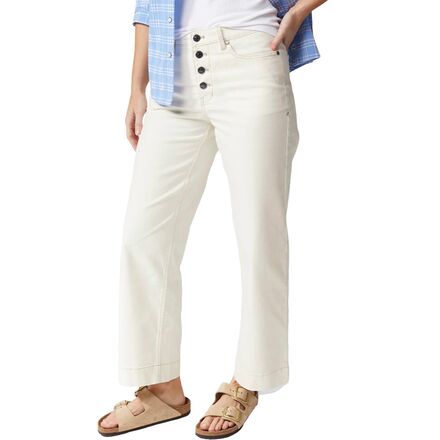 STIO - Rivet Wide Leg Canvas Pant - Women's