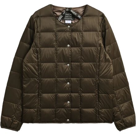 Taion - Crew Neck Button Down Jacket - Women's