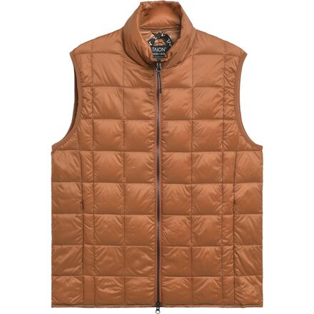 High Neck Zip Down Vest - Men's
