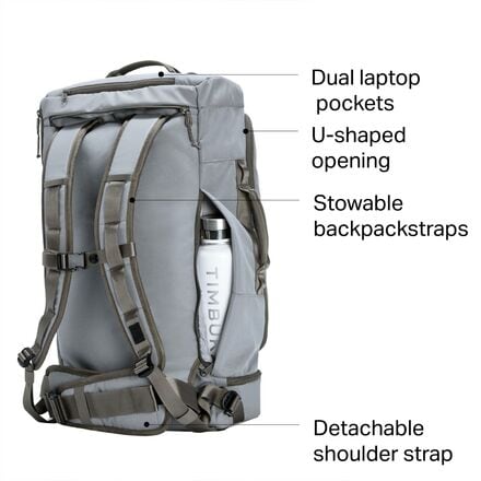 Timbuk2 Wingman 38L Travel Backpack Duffel Bag - Travel