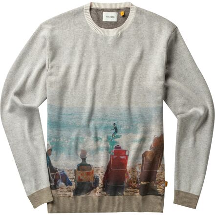 The Critical Slide Society - Spectator Knit Sweater - Men's - Grey