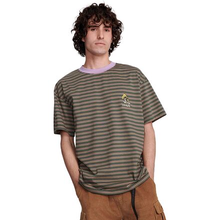 The Critical Slide Society - Pat Stripe T-Shirt - Men's