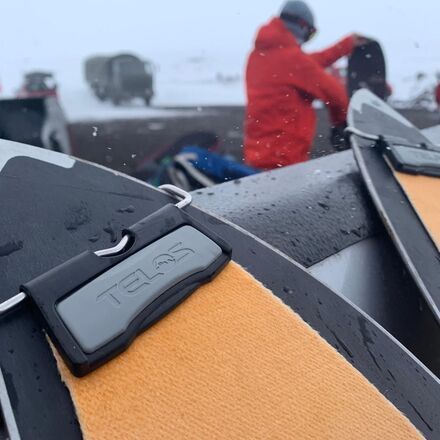 Telos Snowboards - Custom Fit Alpinist 100% Mohair Splitboard Skins By Kohla