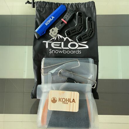 Telos Snowboards - Universal Alpinist 100% Mohair Splitboard Skins By Kohla