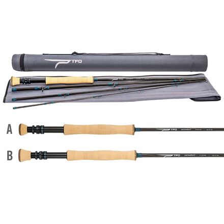 TFO - Moment Fly Rod + Case - 4 Piece