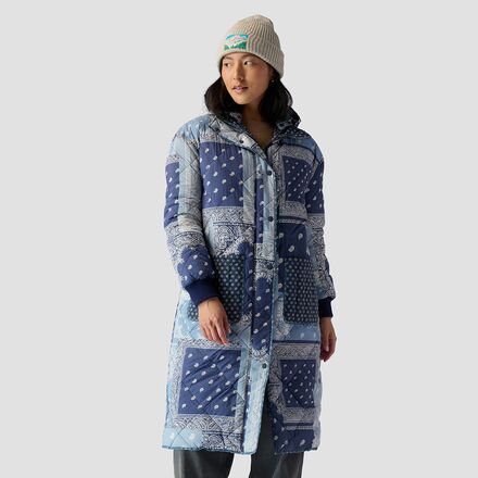 The Great Outdoors - The Reversible Down Storm Puffer - Women's - Bandana Patchwork