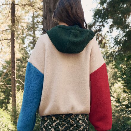 The Great Outdoors - The Plush Horizon Colorblock Full-Zip Jacket - Women's