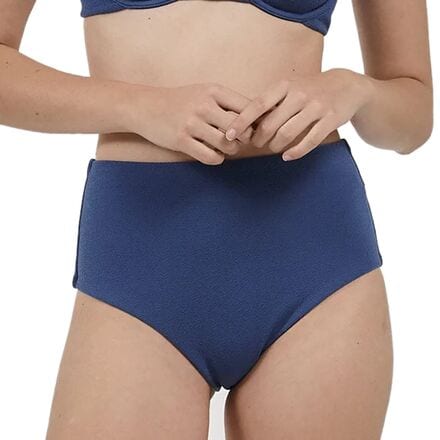 THRILLS - Adira High Waist Bikini Bottom - Women's - Botanical Blue