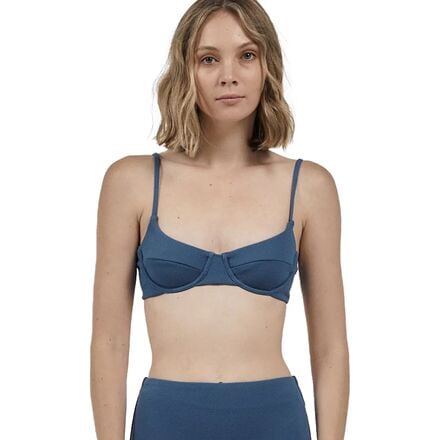 THRILLS - Adira Underwire Bikini Top - Women's - Botanical Blue