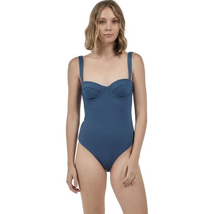 THRILLS - Adira Underwire One-Piece Swimsuit - Women's - Botanical Blue