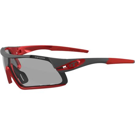 Tifosi Optics - Davos Photochromic Sunglasses - Smoke Fototec-Race Red