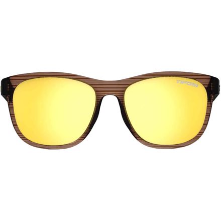 Tifosi Optics - Swank Sunglasses - Woodgrain/Smoke Yellow