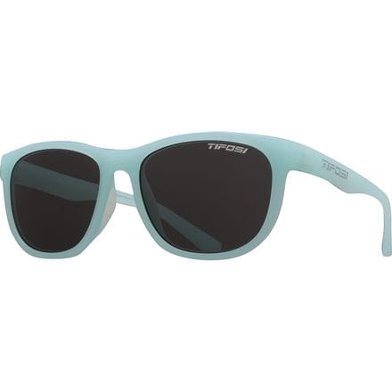 Tifosi Optics - Swank Polarized Sunglasses - Satin Crystal Teal/Smoke Polarized