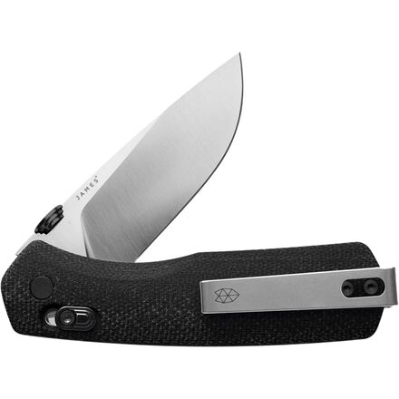 The James Brand - The Carter Knife - Black/Stainless/Micarta