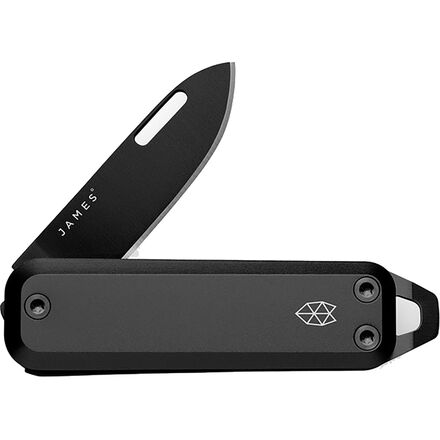 The James Brand - The Elko Knife - Black/Black/Aluminum