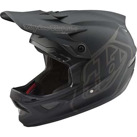 Troy Lee Designs - D3 Fiberlite Helmet - Mono Black