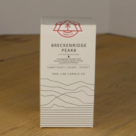 Treeline - Breckenridge Peak 8 Candle