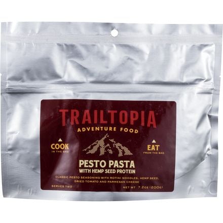 Trailtopia - Pesto Pasta with Hemp Seed - One Color