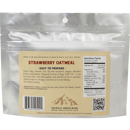 Trailtopia - Strawberry Oatmeal