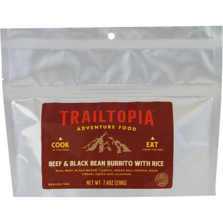 Trailtopia - Beef & Black Bean Burrito - One Color