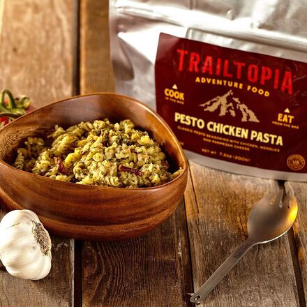 Trailtopia - Pesto Chicken Pasta - Single Serve