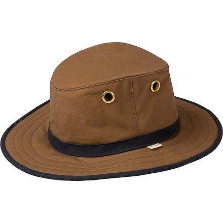 Tilley - The Outback Hat - British Tan/Navy