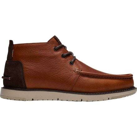 Toms - Chukka Boot - Men's - Brown Waterproof Leather