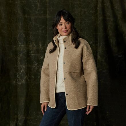 The Normal Brand - Highland Snap Fleece Coat - Women's