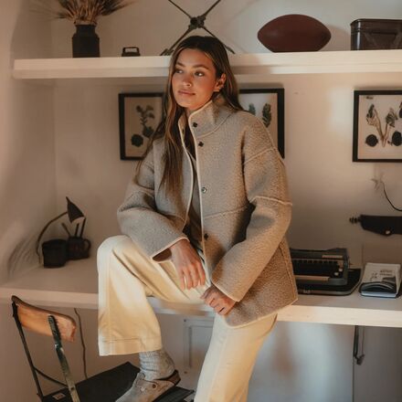 The Normal Brand - Highland Snap Fleece Coat - Women's