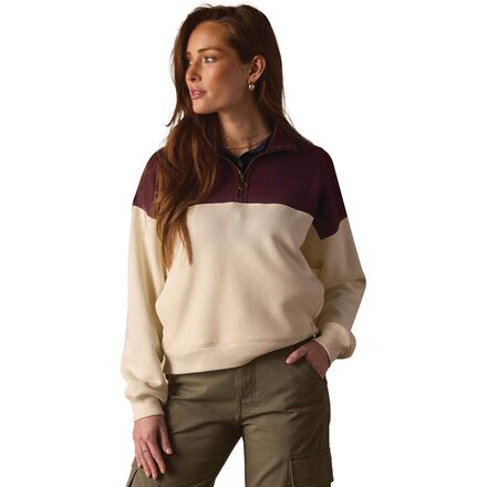 Normal Fleece Retro Quarterzip - Women's