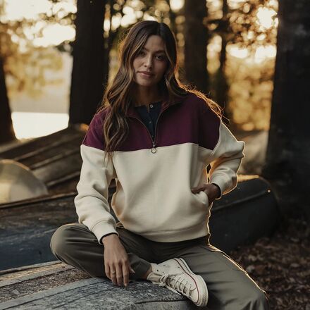 The Normal Brand - Normal Fleece Retro Quarterzip - Women's