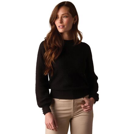 Olivia Pointelle Crew Sweater - Women's