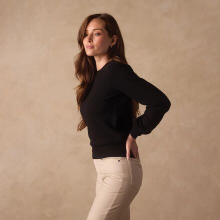 The Normal Brand - Olivia Pointelle Crew Sweater - Women's