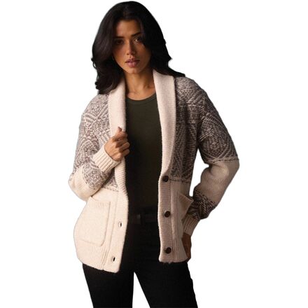 Shawl Collar Heritage Cardigan - Women's