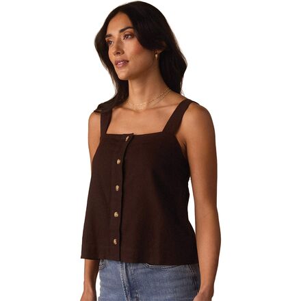 Leukos Linen Blend Tank Top - Women's