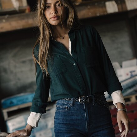 The Normal Brand - Owen Button Up Shirt - Women's