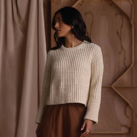 The Normal Brand - Willow Marled Crewneck Sweater - Women's