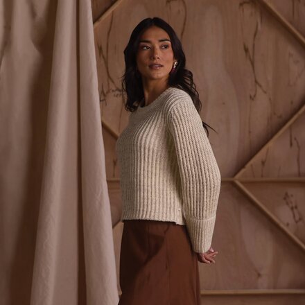 The Normal Brand - Willow Marled Crewneck Sweater - Women's