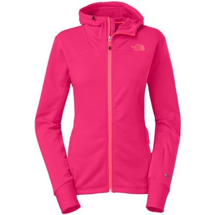 The North Face Momentum Hooded Fleece Jacket - Women's - Clothing