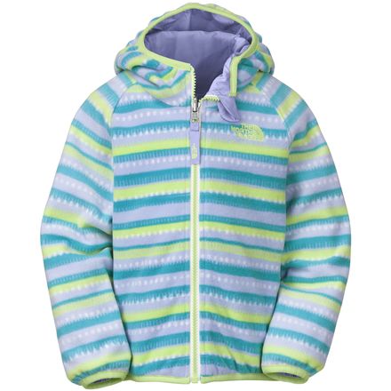 The North Face - Grizzly Peak Reversible Lined Wind Jacket - Toddler Girls'