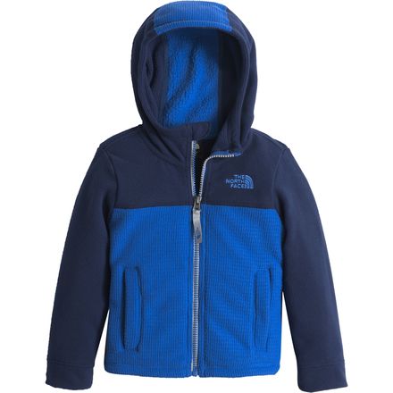 The North Face - Lil' Grid Fleece Hooded Jacket - Toddler Boys'