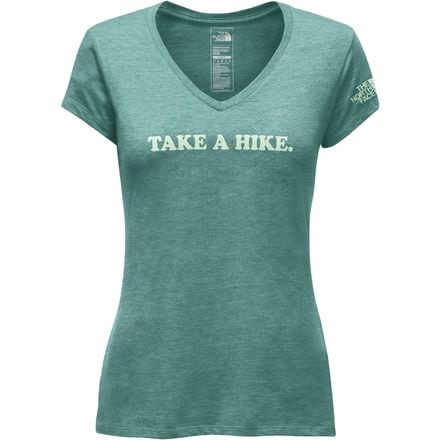 The North Face - Take A Hike V-Neck Tri-Blend T-Shirt - Women's